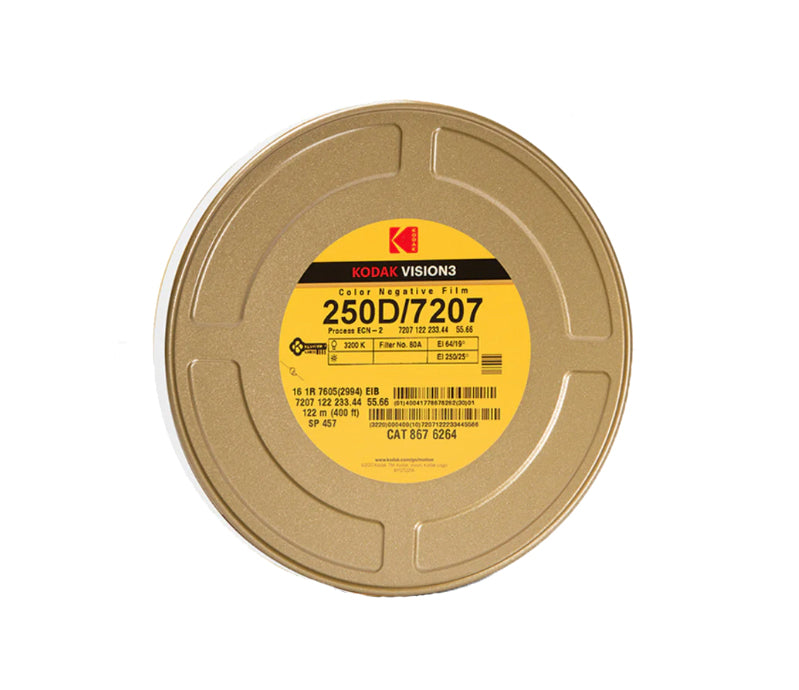 Kodak 16mm 250D 7207 Vision 3 Color Negative Film